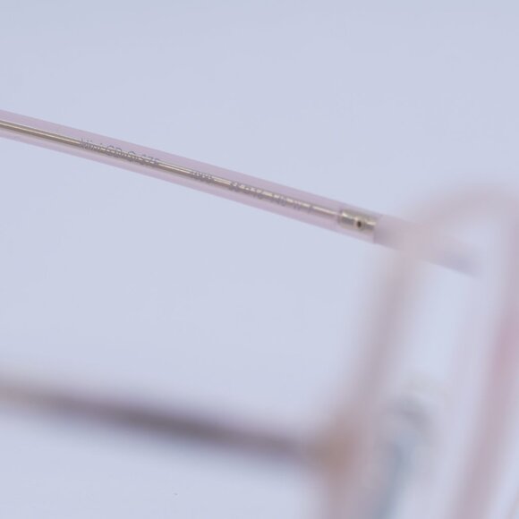 Dior MINI CD O S7F 4000 Eyeglasses Shiny Pink 55mm Square Frame - Picture 6 of 10